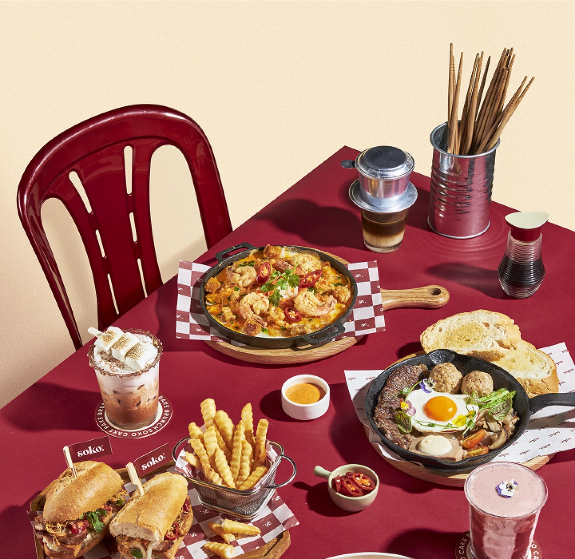 Thực đơn Brunch cảm hứng Sài Gòn